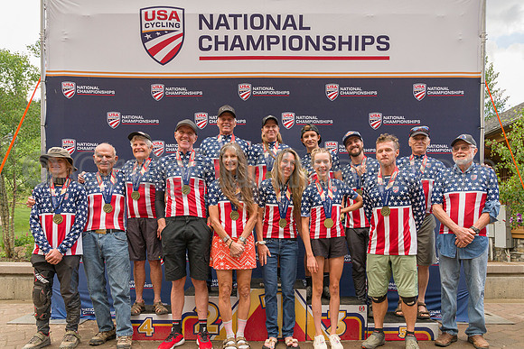 2022 {featuredorgname} Mountain Bike National Championships: Podium