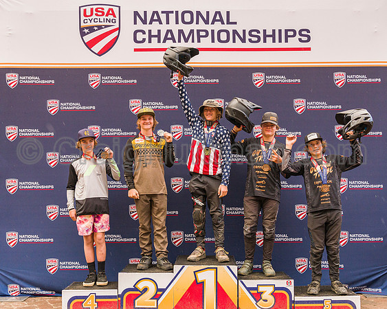 2022 {featuredorgname} Mountain Bike National Championships: Podium